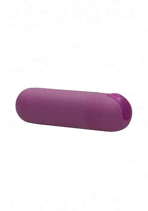 10 ātrumu uzlādējams lodes vibrators – 7.7 cm (3.1″) – violets Foto 5
