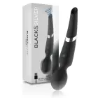 BLACK&SILVER Beck wand vibraator imemisfunktsiooniga – must — Foto 1