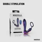Hueman Black Hole Anal Vibrator & Support Ring – Black — Photo 5
