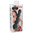 My Black Jacks Lodveida Anālais Dildo – 18 cm (7″) – Melns — Foto 1