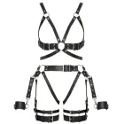 ZADO Leather Harness Set – Black – S/M — Photo 7