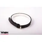 WHIPS šaura ādas apkakle – balta — Foto 2