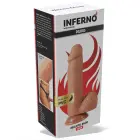 INFERNO Reālistisks dildo – 16 cm (6.3″) – Miesas krāsa — Foto 3