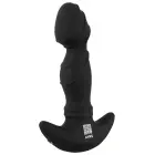 ANOS Moving Rings Anal Plug – 16.3 cm (6.4″) – Black — Photo 4