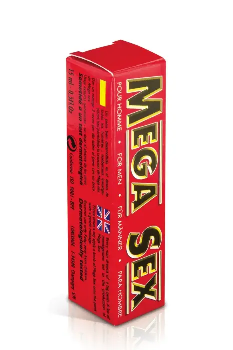 Mega Sex erekcijas krēms – 15 ml Foto 2
