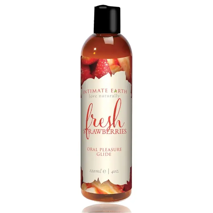 Intimate Earth Natural Flavors maasika librikant – 120 ml