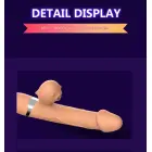 Basia 2-in-1 Thrusting Vibrator with Tongue Stimulator – USB Rechargeable — Photo 9