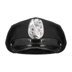 Seksuāla policistes kostīms – melns – S/M Foto 3