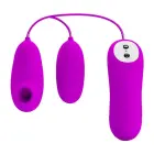 PRETTY LOVE Vibro-Bullets topeltstimulaator – lilla — Foto 2