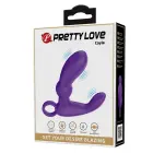 PRETTY LOVE Cayla violetinis dildo – 12 vibracijos funkcijų — Nuotrauka 10