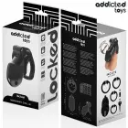Addicted Toys клетка целомудрия Midnight Cell Размер M 4.2 см – черный — Фото 6