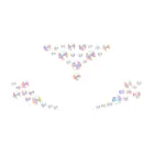 Ķermeņa rotaslietu uzlīmes – Sejai – Spīd tumsā Foto 2