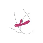 Xocoon Endless Love Clitoral & G-Spot Vibrator – 18 cm – Pink — Photo 19