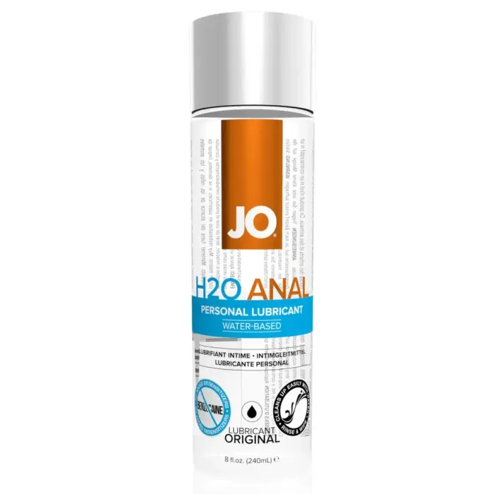System JO H2O Anal Original lubrikantas vandens pagrindu – 240 ml