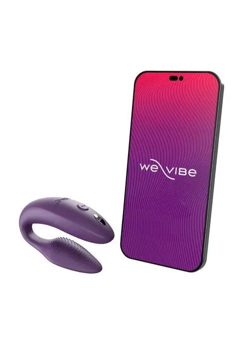 We-Vibe Sync 2-os kartos porų vibratorius – violetinis Photo
