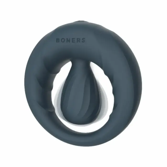 Boners Vibrating Silicone Ring – adjustable stimulation ball – 10 modes
