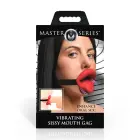 Sissy Vibrating Mouth Gag – Red — Photo 2