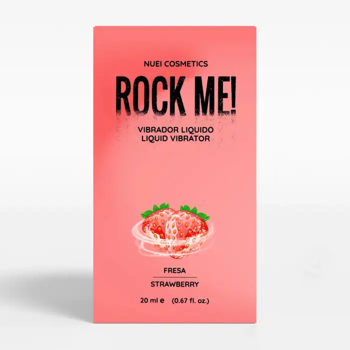 NUEI ROCK ME! Stimuleeriv geel – maasika – 20 ml