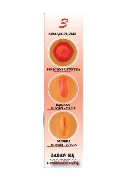 Piepūšamā mīlas lelle Maryna – 3 caurumi Foto 4