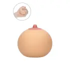 FunnyShape mīksta pretstresa bumba 7cm – Ādas krāsas, saspiežama rotaļlieta — Foto 1