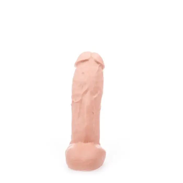 Hung System Zac keskmise suurusega nahavärvi dildo – 24 cm (9.5″) – Nahavärv Photo