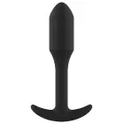 Smooth Anal Plug – 9.7 cm (3.8″) – Black — Photo 1