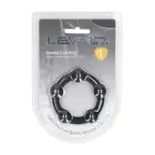 LEVELZ Beaded silikoonist peenis võru – M – 35 mm – must — Foto 1