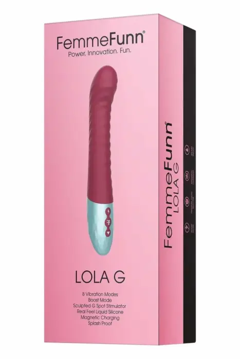 FemmeFunn Lola G вибратор для точки G – 24 cm (9.4″) – красный
