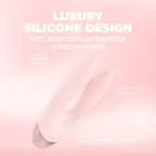 Amour divu motoru vibrators – rozā Foto 5