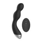 Силиконовый стимулятор ElectroShock G/P-Spot – 21 см – Черный — Фото 1