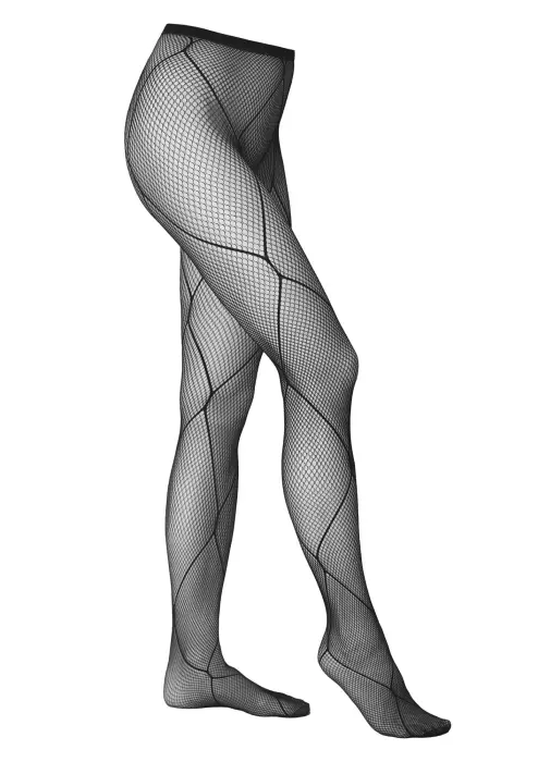 Fishnet Tights T005 – Black – L/XL