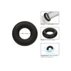 Alpha Prolong Medium Cock Ring – Black — Photo 6