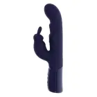 EVOLVED Rabbit Vibrator Big Deal Black двухмоторный гибкий силиконовый вибратор, 26 см — Фото 3