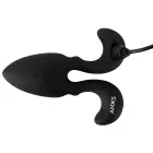 ANOS RC vibruojantis analinis kištukas Flex.Ar – 10.2 cm – Juodas — Nuotrauka 11