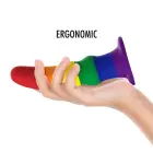 MYTHOLOGY Kuno Pride M Vibrating Silicone Fantasy Model – 15.5 cm – Multicolored — Photo 2