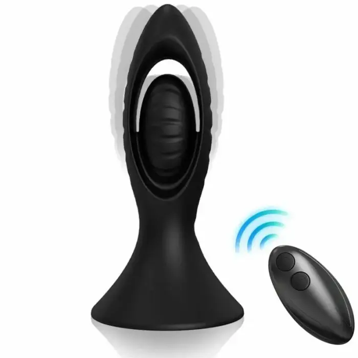 ARMONY vibrējošais anālais spraudnis – 10.3 cm – Melns