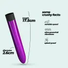 Classic Vibe vibrators – 17.5 cm (6.89″) – violets Foto 4