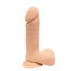 Rotējošs vibrējošs dildo – 19 cm (7.5″) – TPE Foto 2