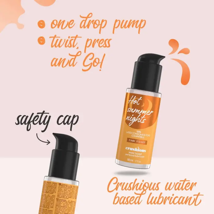 Crushious sildošais lubrikants uz ūdens bāzes – 50 ml Foto 7