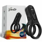 ARMONY Double Ring Vibrator Black – 9-Mode Waterproof Intimate Device — Photo 4