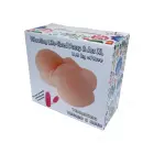 Вибрирующий мастурбатор в натуральную величину – 23 cm – телесный — Фото 10