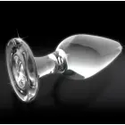 Icicles № 26 стеклянный дилдо – 11 см (4.3″) – Прозрачный Фото num