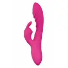 SEXY THINGS Wild Lust – divmotoru silikona vibrators, 20,3 cm – rozā — Foto 3