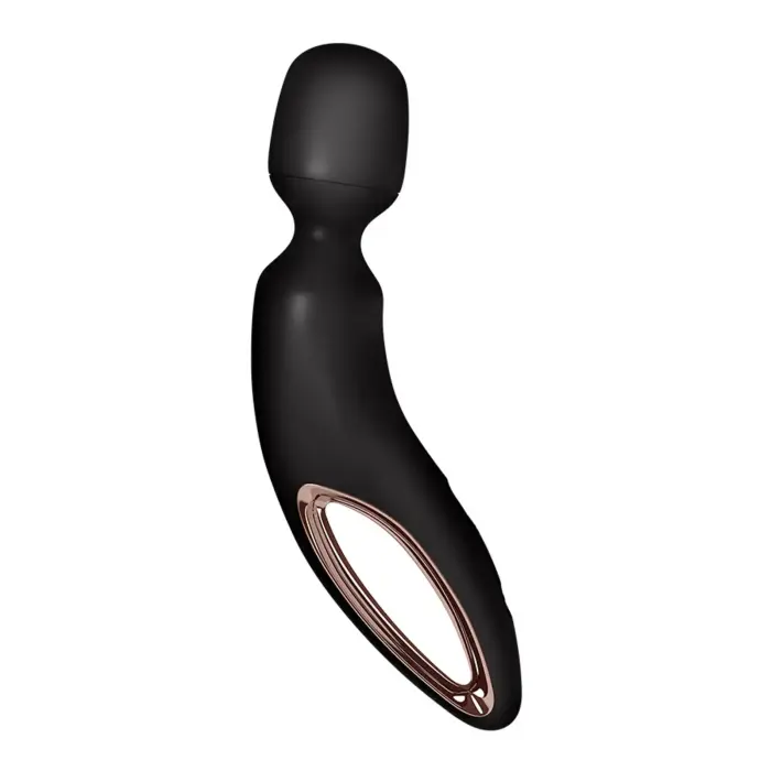 Satisfyer Wand-erland wand вибратор – 29.9 cm (11.8″) – Черный/розовое золото