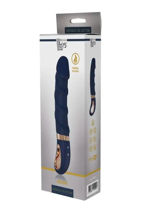 GODDESS COLLECTION BELENOS вибратор – 23 cm (9″) – темно-синий