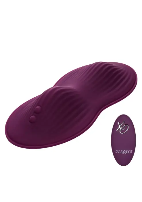 Ar tālvadības pulti vadāms Dual Rider vibrators – violets