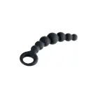 NMC 7 Inch Ribbed Silicone Beads – black – flexible graduated design – 17.8 cm — Photo 5