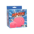 Pop Sock вагинальный и анальный мастурбатор – розовый — Фото 3