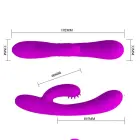 PRETTY LOVE Harry 30 Function Vibrator – Purple — Photo 5