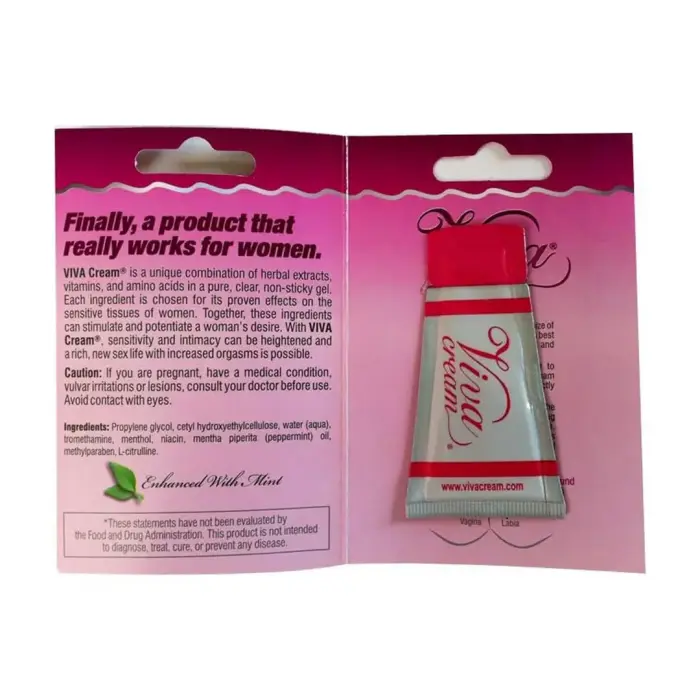 Viva Cream stimulējošais gels – 5 ml Foto 2